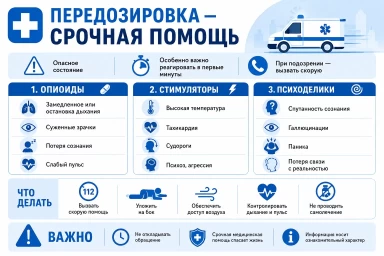 Помощь при передозировке в Ртищево