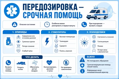 Помощь при передозировке в Ртищево