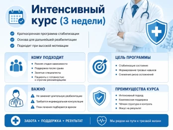 Реабилитация за 21 день в Ртищево